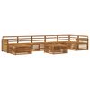 vidaXL Outdoor-Sofagarnitur 8 pcs Natur