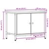 vidaXL TV-Schr&auml;nk Altholz 60 x 35 x 45 cm Holzwerkstoff