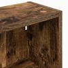 vidaXL Badezimmer-Wandschrank Ger&auml;ucherte Eiche 40 x 16 x 62,5 cm