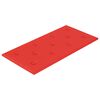 vidaXL Wandpaneele 12 Stk. Rot 60x30 cm Kunstleder 2,16 m&sup2;