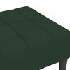 vidaXL Fu&szlig;hocker Dunkelgr&uuml;n 78x56x32 cm Samt