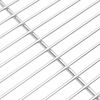 vidaXL Grillrost Silber 50 x 35 cm Edelstahl