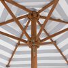 vidaXL Sonnenschirm f&uuml;r Kinder mit Holzmast &Oslash;120x140 cm