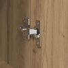 vidaXL Aufbewahrungsschrank 2 pcs Artisan-Eiche 60 x 35 x 70 cm
