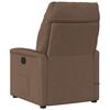 vidaXL Massagesessel Braun Stoff