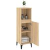 vidaXL Badschrank Sonoma-Eiche 30x30x100 cm Holzwerkstoff