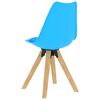 vidaXL Esszimmerst&uuml;hle 2 Stk. Blau