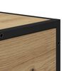 vidaXL Sideboard Artisan-Eiche 35,5 x 35 x 76 cm