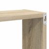vidaXL W&uuml;rfelregale 6Stk. Wei&szlig; Sonoma-Eiche 80x15x26,5cm Holzwerkstoff