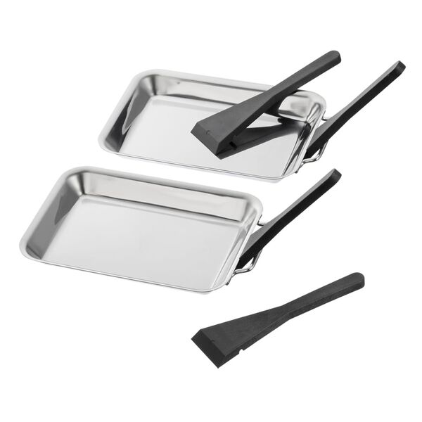 HI 6-tlg. Grillzubeh&ouml;r-Set Edelstahl
