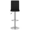 vidaXL Barhocker 2 Stk. Schwarz Stoff