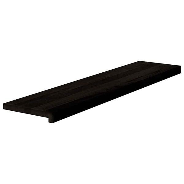 vidaXL Treppenstufen 12 Stk. Dunkelbraun 110x25x2 cm Massivholz Eiche
