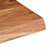 vidaXL Wandregale 2 Stk. 60x20x3,5 cm Massivholz Akazie