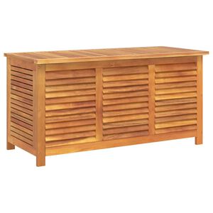 vidaXL Gartenbox mit L&uuml;ftungsschlitzen 113x50x56 cm Massivholz Akazie