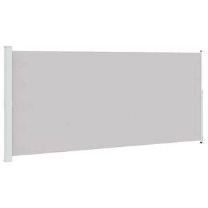 vidaXL Seitenmarkise Ausziehbar 220x500 cm Grau