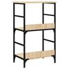 vidaXL B&uuml;cherregal Sonoma-Eiche 50x33x82 cm Holzwerkstoff