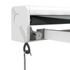 vidaXL Markise Einziehbar Anthrazit 4x3 m Stoff und Aluminium