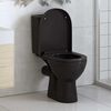 vidaXL Toilettensitz mit Absenkautomatik und Quick-Release Schwarz