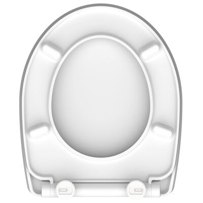 SCHÜTTE Toilettensitz mit Absenkautomatik RELAXING FROG Duroplast