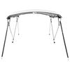vidaXL 4-Bow Bimini-Top mit Seitenteilen 243x(170-182)x137 cm