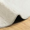 vidaXL Bereichsteppiche HUARTE Creme 140 x 200 cm Polyester