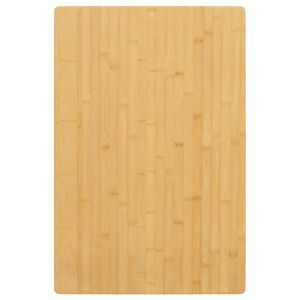 vidaXL Tischplatte 60x100x4 cm Bambus