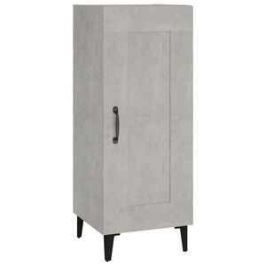vidaXL Sideboard Betongrau 34,5x34x90 cm Holzwerkstoff