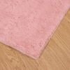 vidaXL Kunstfell Hasen Teppich Olite Rosa 200 x 200 cm Polyester