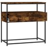 vidaXL Konsolentisch R&auml;uchereiche 75x40x75 cm Holzwerkstoff