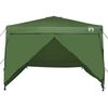 vidaXL Pavillon-Zelt Gr&uuml;n 290 x 290 x 251 cm Stoff