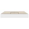 vidaXL Ottoman Bettgestell Wei&szlig; 193 x 120 x 25 cm Spanplatte