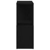 vidaXL TV-Schrankset Schwarz 60 x 24 x 63 cm Holzwerkstoff