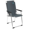 Bo-Camp Klappbarer Campingstuhl Copa Rio Comfort XXL Graphitgrau