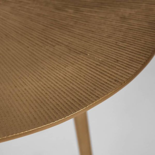 LABEL51 Couchtisch Nobby 50x50x40 cm Antik-Golden