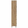 vidaXL Highboard mit Schubladen 2 pcs Artisan-Eiche Holzwerkstoff