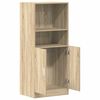 vidaXL Küchenschrank Sonoma-Eiche 57x41,5x131,5 cm Holzwerkstoff