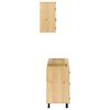 vidaXL Schrank mit Regal SKI 8 pcs Honigbraun Massives Kiefernholz