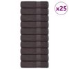 vidaXL Duscht&uuml;cher FROGN 25 Stk. Anthrazit 70x140 cm 360 g/m&sup2;
