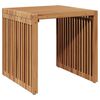 vidaXL Garten-Beistelltisch Braun 45 x 45,5 x 45,5 cm Massivholz Teak