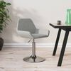 vidaXL Barhocker Hellgrau Stoff