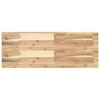vidaXL Schweberegale 3 Stk. 100x30x4 cm Massivholz Akazie Unbehandelt