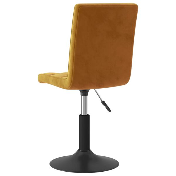 vidaXL Barhocker Braun Samt