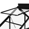 vidaXL Ersatzgestell f&uuml;r Gew&auml;chshaus Anthrazit 155x200,5x191cm Aluminium