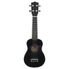 vidaXL Sopran-Ukulele-Set mit Tasche f&uuml;r Kinder Schwarz 23"