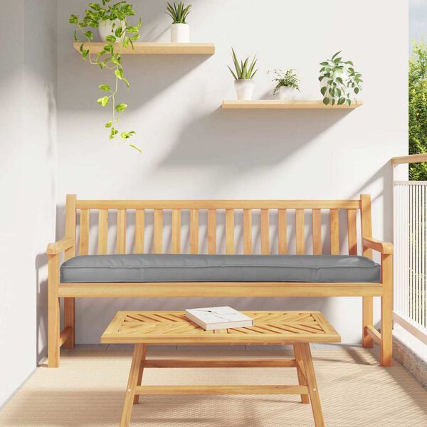 vidaXL Palettenkissenset 2 pcs Grau 180 x 40 x 8 cm Oxford-Stoff