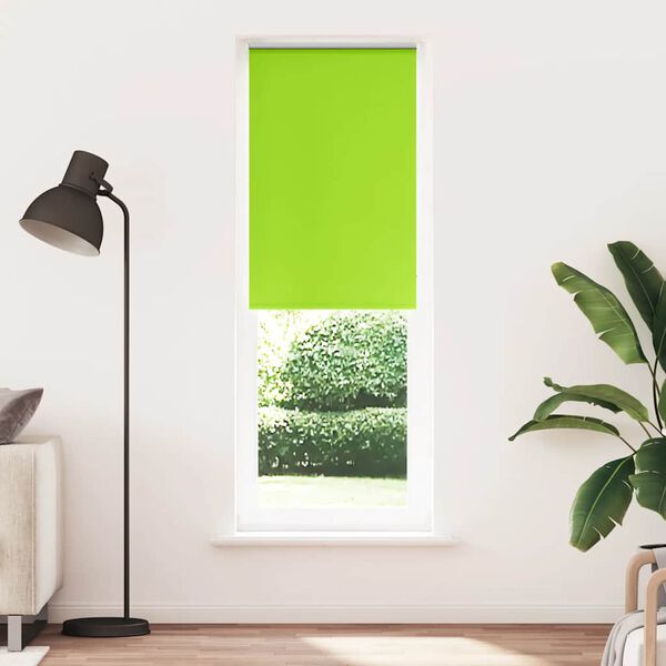 vidaXL Verdunkelungsrollo Gr&uuml;n 75x230 cm Stoffbreite 70,7 cm Polyester