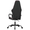 vidaXL Gaming-Stuhl Schwarz und Weinrot Kunstleder