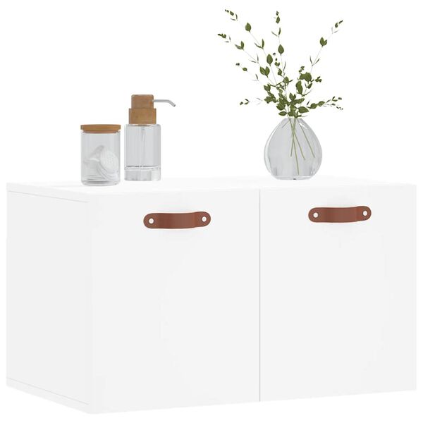 vidaXL Wandschrank Wei&szlig; 60x36,5x35 cm Holzwerkstoff