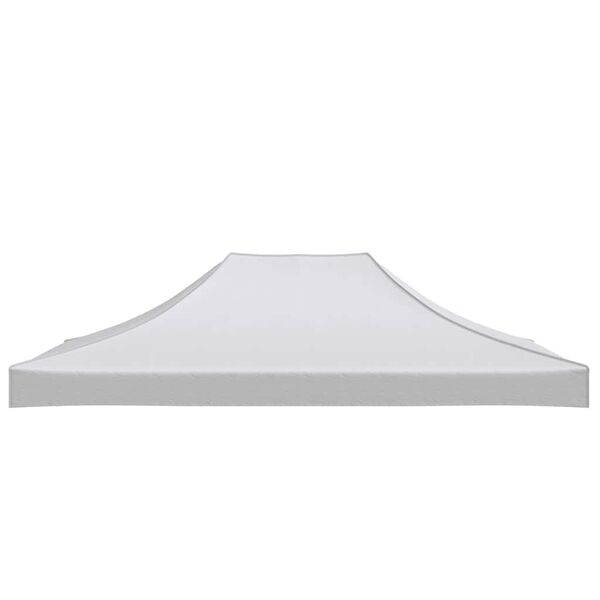 vidaXL Partyzelt-Dach 4x3 m Wei&szlig; 270 g/m&sup2;
