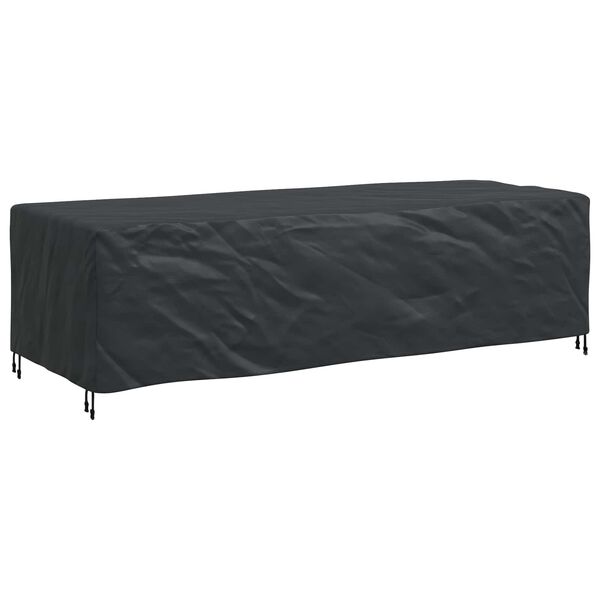 vidaXL M&ouml;belbezug Uni Schwarz 270 x 110 x 70 cm 600D